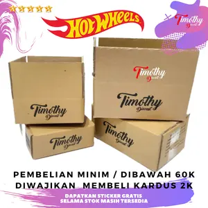 Kardus Packing Hot Wheels FRAGILE Double Wall