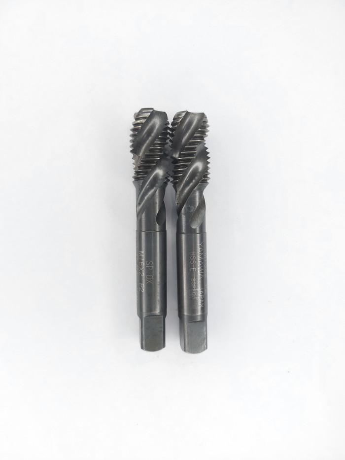 Tap Mesin M30 HSS Taps M 30 X 3 — Varian M30X3.5 SP 130 — foto asli 3