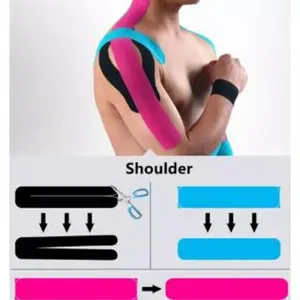 Original Kinesio Tape Sport And Therapy Taping 2,5cm X 5M