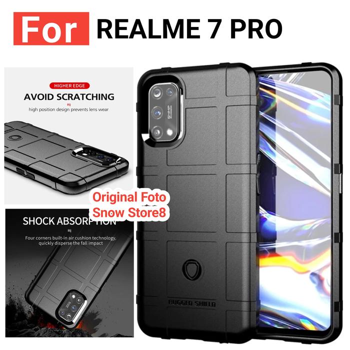 Gambar Case Realme 7 Pro Case Rugged Shield Armor Softcase Casing dari SNOW STORE8 Kota Administrasi Jakarta Barat Tokopedia