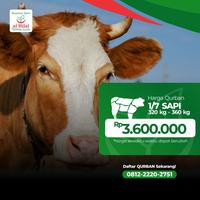 Gambar Qurban 1/7 Sapi Al Hilal dari LAZIS AL HILAL Kota Bandung 1 Tokopedia
