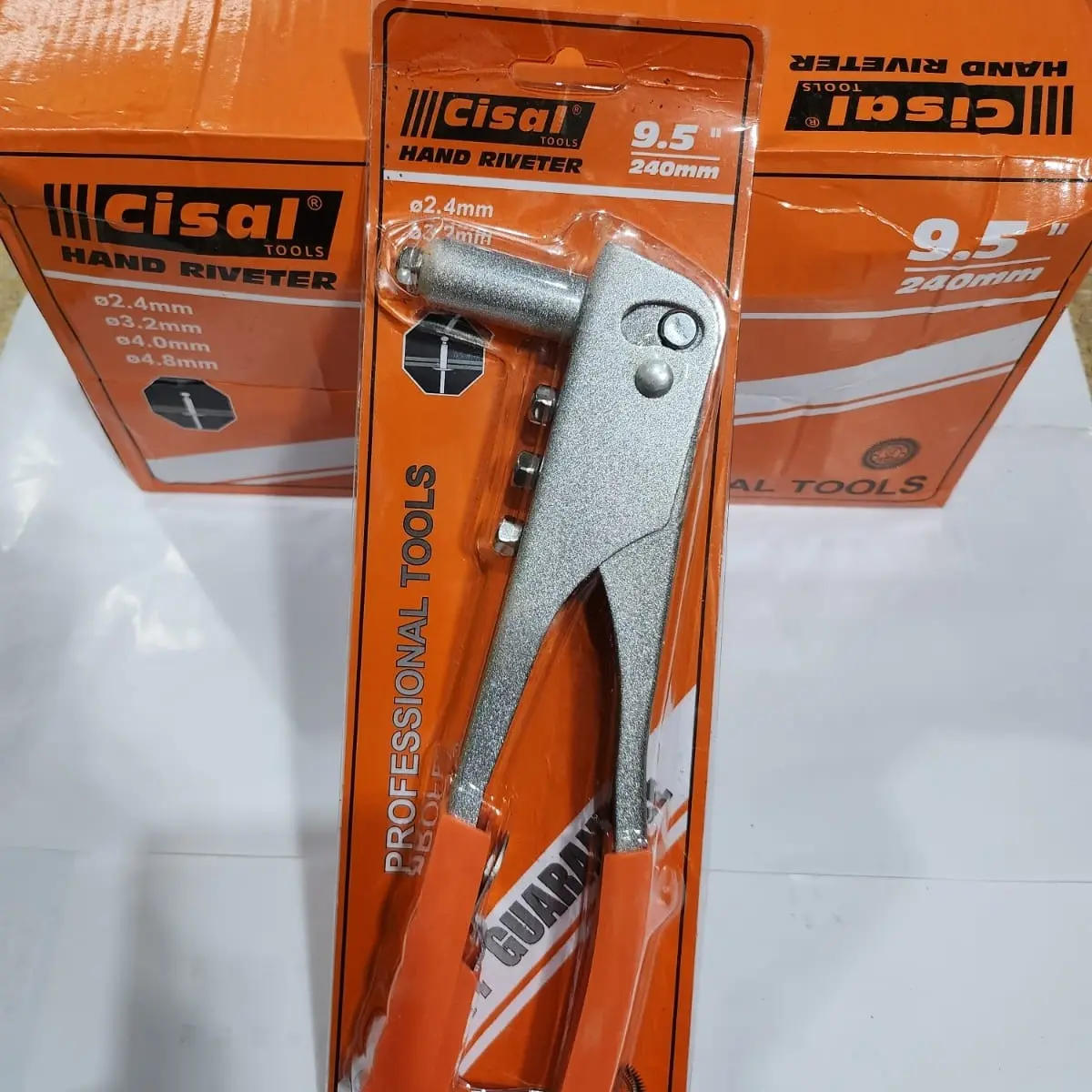 Tang Rivet Cisal 9,5 " / Hand Riveter / Tang Ripet 2,4 - 4,8 Milimeter