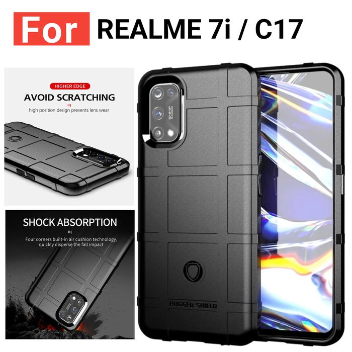 Gambar Case Realme 7i C17 Case Rugged Shield Armor Softcase Casing - REALME 7i dari SNOW STORE8 Kota Administrasi Jakarta Barat Tokopedia