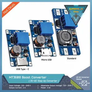 MT3608 DC-DC Step Up Boost Converter Module | 2A 5W