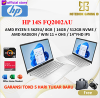 Gambar HP 14S AMD RYZEN 5 5652U 8GB 512GB W10+OHS 14 FHD IPS - 2 YEAR dari NOTEBOOK GAMING ID Kota Administrasi Jakarta Pusat 1 Tokopedia