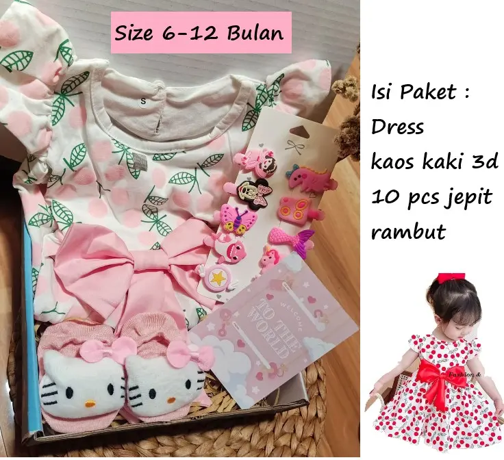 Baby Hampers / Baby Gifts / Kado Bayi Perempuan / Kado Lahiran 4