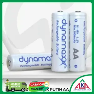 BATREI / Baterai Rechargeable DynamaxX AA 1000 mAh