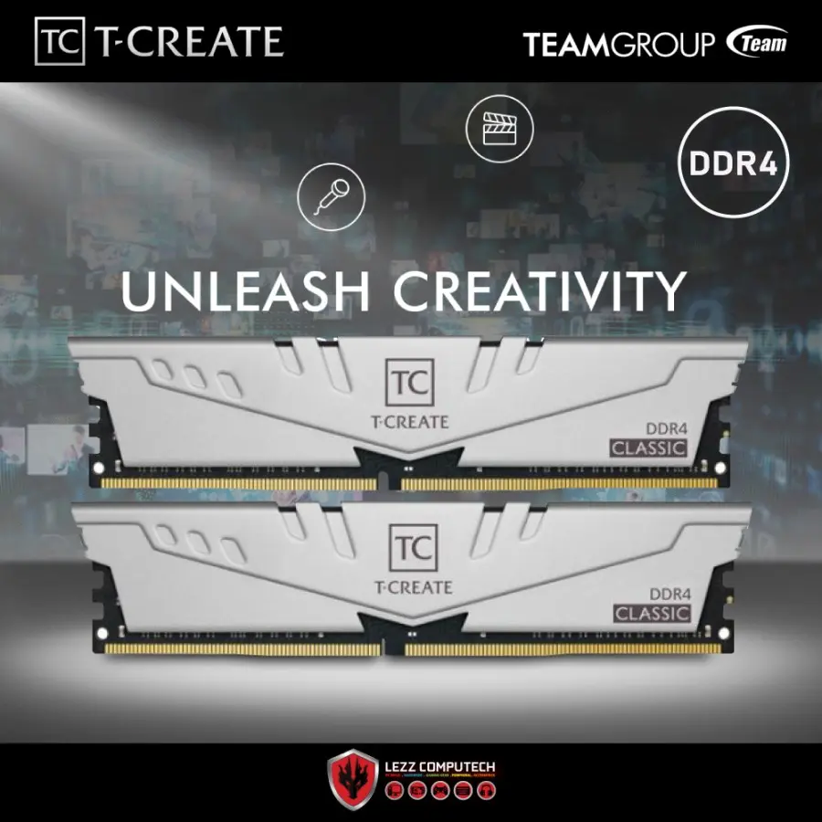 TEAM T-Create Classic DDR4 16GB (2x8GB) 3200MHZ TTCCD416G3200HC22DC01