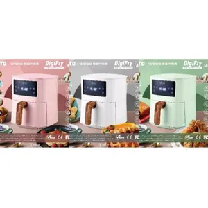 AIR FRYER MITO AF 1 WOOD SERIES PENGGORENG TANPA MINYAK KAPASITAS BESAR