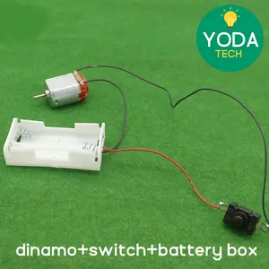 Dinamo Motor 130 with switch and battery box