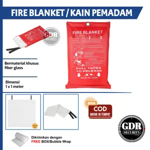Kain Pemadam Kebakaran / Pemadam Api / Fire Blanket - GDR Security