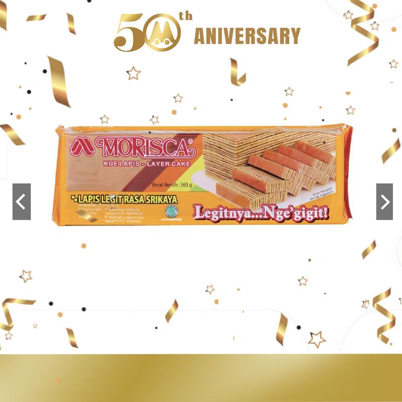 Morisca Kue Lapis Srikaya 365gr 0
