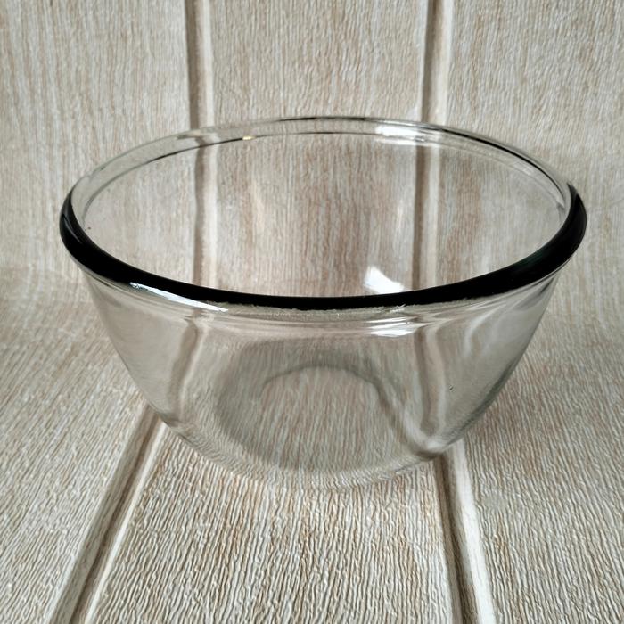 Gambar Mangkok kaca 17cm/ Mangkok sayur/Mangkok/wadah sayur dari Gelas 3 Berteman Kota Administrasi Jakarta Utara Tokopedia