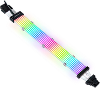 Gambar LIAN LI STRIMER PLUS V2 12+4 PIN 12VHPWR 8 Light - VGA Extension Cable dari Techno Computer Bali Kota Denpasar 2 Tokopedia