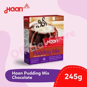 HAAN DELIMA PUDDING CHOCOLATE 245gr - BAKING PREMIX FLOUR