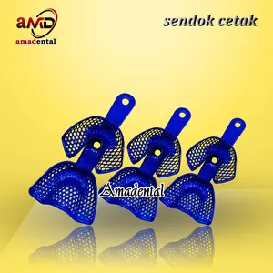 sendok cetak gigi palsu stainless steel