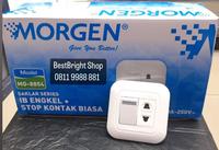 Gambar Morgen Saklar MG-8854 Engkel + Stop Kontak Biasa 10A-250V SNI dari BestBright Store Kota Administrasi Jakarta Pusat 1 Tokopedia