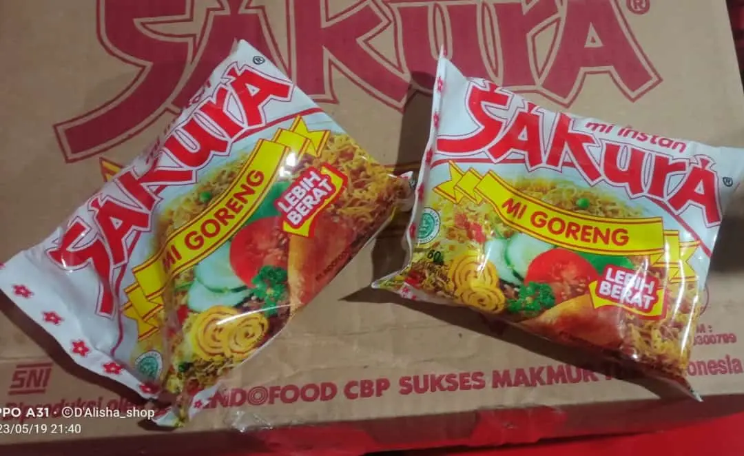 Mie Indomie Sakura Goreng Mie Instan