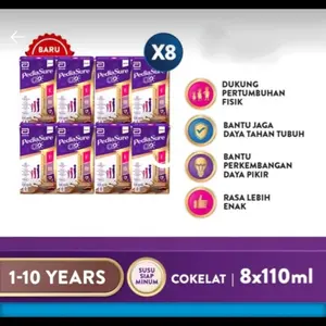 Pediasure Go Vanila Coklat UHT 110ml