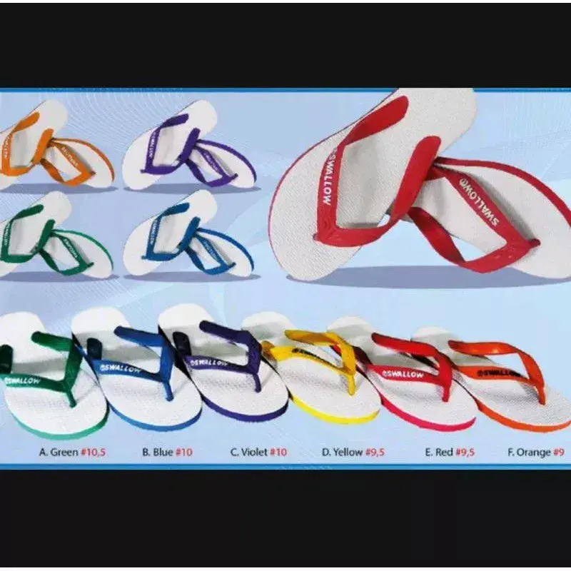 Sandal Jepit Swallow Ukuran 9-9,5-10-10,5-11-11,5-12 Sendal Jepit 2