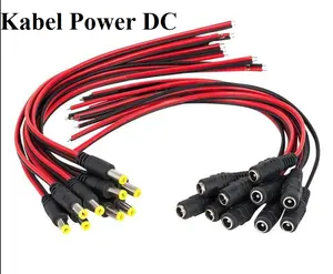 Kabel Power DC Jack Male Female Konektor Power supply Adaptor CCTV