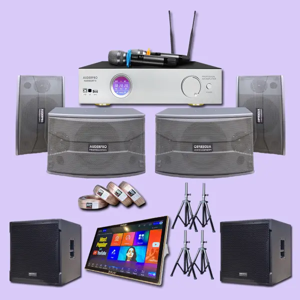 Family digital karaoke premium auderpro harmony paket kx2