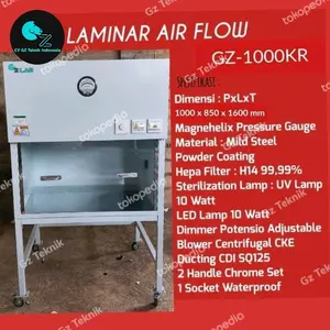 laminar air flow vertikal steel