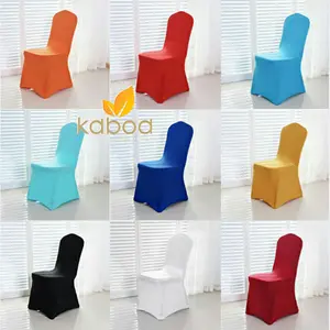 Cover chair/bungkus kursi lycra spandek varian warna