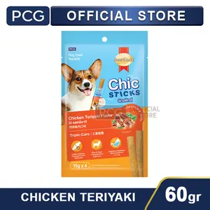 SmartHeart ChicStick Dog Chicken Teriyaki Flavor 60gr