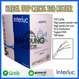 Kabel LAN UTP Cat5e Interluc Edge 305Meter 1Roll