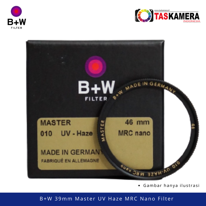 Gambar BW 39mm Master UV Haze MRC Nano Filter Lensa Kamera Camera Protection dari TasKamera-ID Kota Administrasi Jakarta Barat Tokopedia