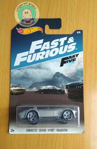 Gambar Hot Wheels Hotwheels Fast & Furious Corvette Grand Sport Roadster dari Hippoeatgrass Kota Administrasi Jakarta Barat 1 Tokopedia