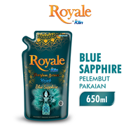 Gambar Royale Parfum Series By Soklin Pelembut Pakaian Hijab Blue Sapphire 650ml x 2 pcs dari Wings Indonesia Kab. Bekasi 2 Tokopedia