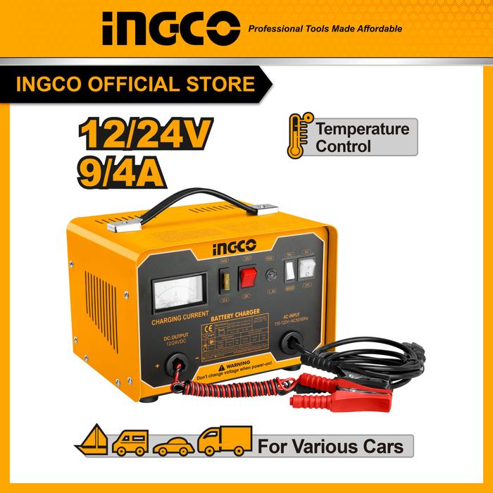Gambar CHARGER AKI MOBIL 2 BATERAI 90A INGCO ING-CB1601 dari INGCO INDONESIA Kota Administrasi Jakarta Pusat Tokopedia