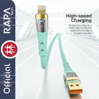 Gambar RAPAtech DC7072 - LINE CRYSTAL I - USB-A to Lightning Data Cable 2.4A - Tosca dari RAPAtech Jakarta Kota Administrasi Jakarta Barat 4 Tokopedia