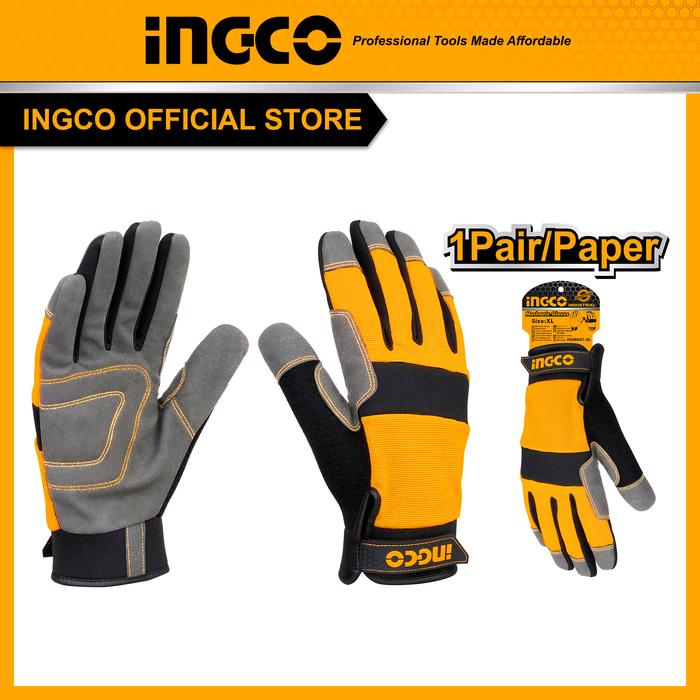 Gambar SARUNG TANGAN MEKANIK HD HGMG01-XL dari INGCO INDONESIA Kota Administrasi Jakarta Pusat Tokopedia