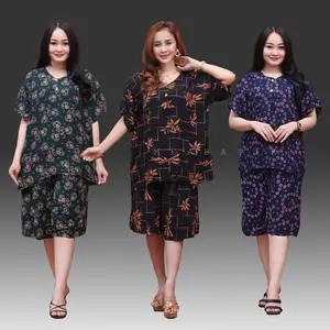 setelan kulot jumbo/daster jumbo/baju tidur/baju santai/batik