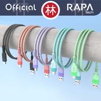 Gambar RAPAtech DG1015 - LINE X - USB-A to Micro Cable Fast Charge 2.4A 1M - Grey dari RAPAtech Jakarta Kota Administrasi Jakarta Barat 3 Tokopedia