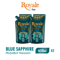 Gambar Royale Parfum Series By Soklin Pelembut Pakaian Hijab Blue Sapphire 650ml x 2 pcs dari Wings Indonesia Kab. Bekasi 1 Tokopedia