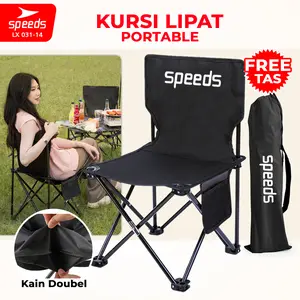 SPEEDS Kursi Lipat Outdoor Portable Kursi Gunung Kursi Camping 031-13
