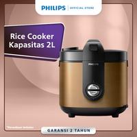Gambar Philips Rice Cooker 2L - Premium Plus Gold HD3138/34 dari Philips Home Appliances Kab. Bekasi 1 Tokopedia