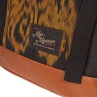 Gambar Backpack Etnik Tenun Fold (ransel) - Biru dari Manikan Kab. Gianyar 4 Tokopedia