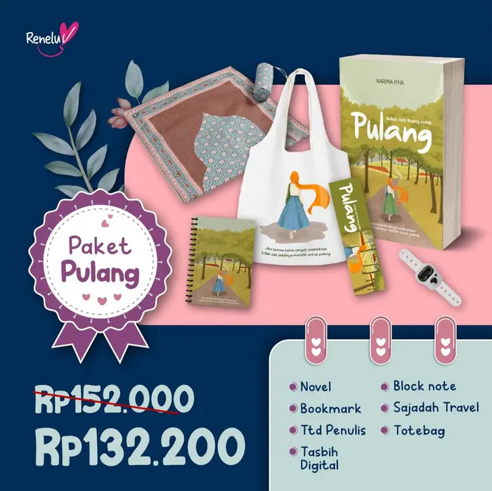 Gambar PRE ORDER - SELALU ADA RUANG UNTUK PULANG - KARIMA IFHA - RENELUV - BU - PO SOON dari bumifiksipadang Kota Padang 4 Tokopedia