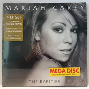 LP Mariah Carey - The Rarities 4LP Album Vinyl Piringan Hitam PH Music