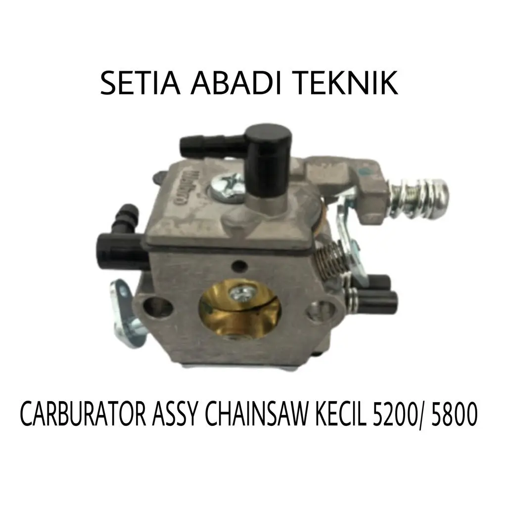 Caburator assy Chainsaw kecil 5200/ 5800
