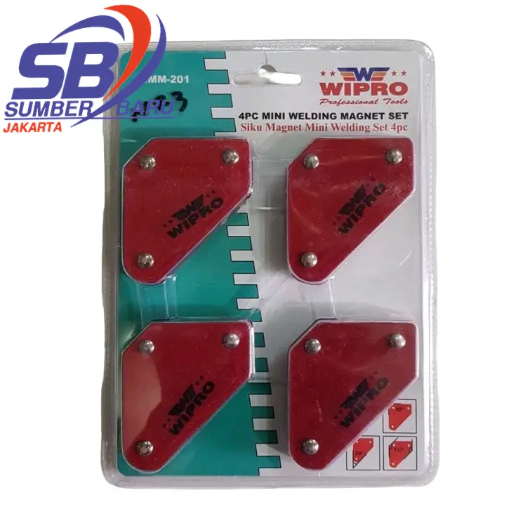 SIKU MAGNET LAS SET 4 PCS WIPRO ⠀⠀⠀