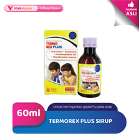 Gambar Termorex Plus Sirup Bottle 60 ml dari VIVA APOTEK Kota Administrasi Jakarta Utara 1 Tokopedia