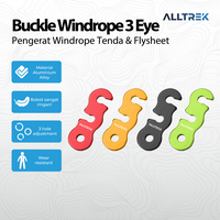 Gambar ALLTREK Buckle Tali Tenda Three Eye Pengerat Wind Rope Flysheet - Gold dari ALLTREK OUTDOOR GEAR Kota Administrasi Jakarta Barat 1 Tokopedia