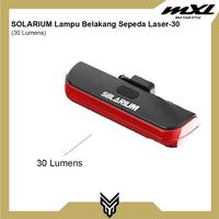 Gambar MXL Solarium Lampu Belakang Sepeda Laser-30 Rear Bike Lamp 30 Lumens dari MXL Sports Indonesia Kota Administrasi Jakarta Selatan 3 Tokopedia