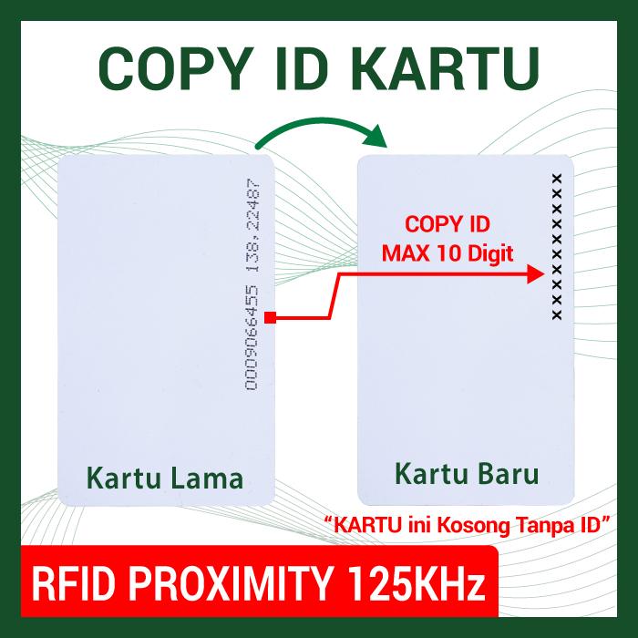 Kartu RFID PROXIMITY 125KHz T5577 UID Can Writable To Copy Old Card ID ...